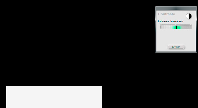 Calibration d'&eacute;cran avec le logiciel EYE ONE MATCH : r&eacute;glage du contraste