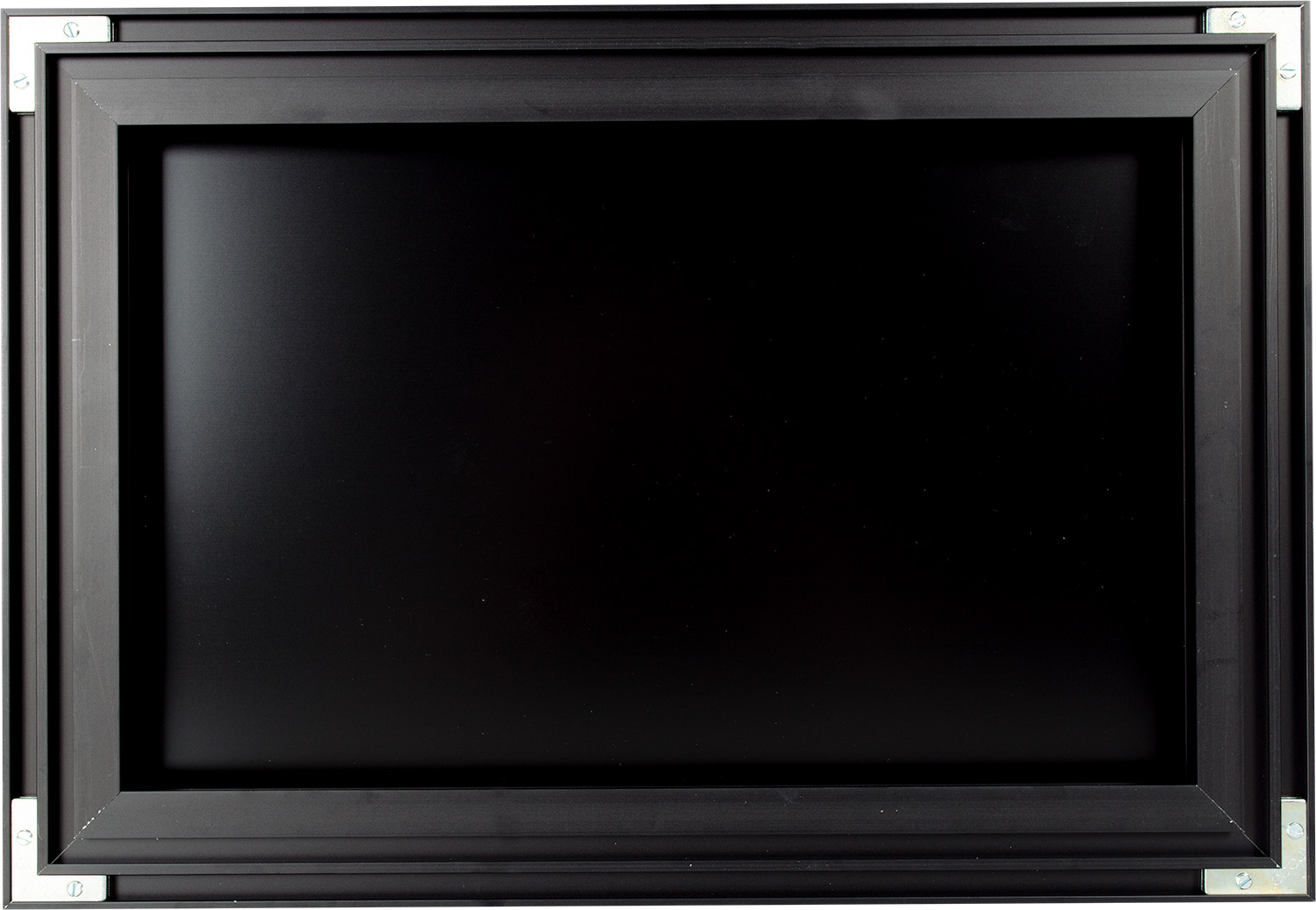 Caisse américaine en alu noir Fine art
