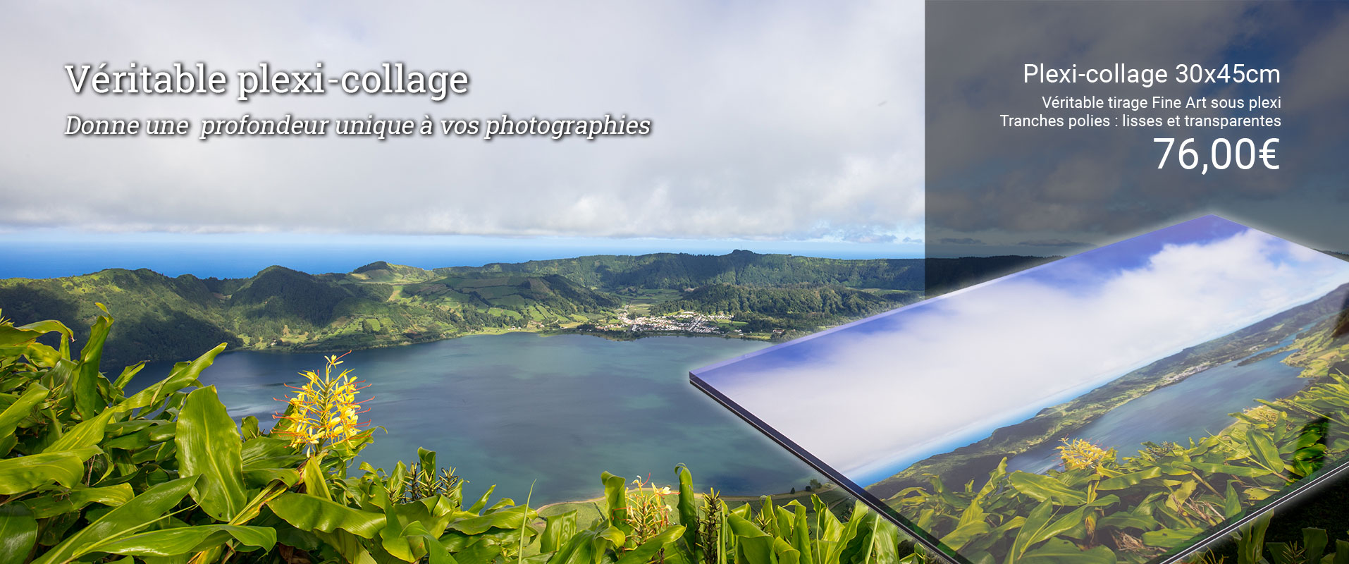 Tirage photo sous plexi