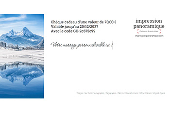 Ch&egrave;que cadeau