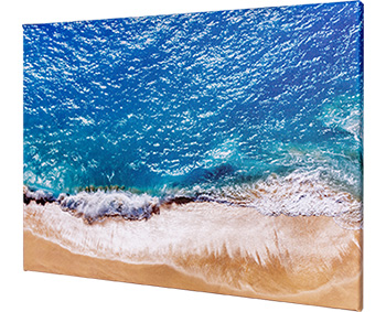 Montage sur chassis bois