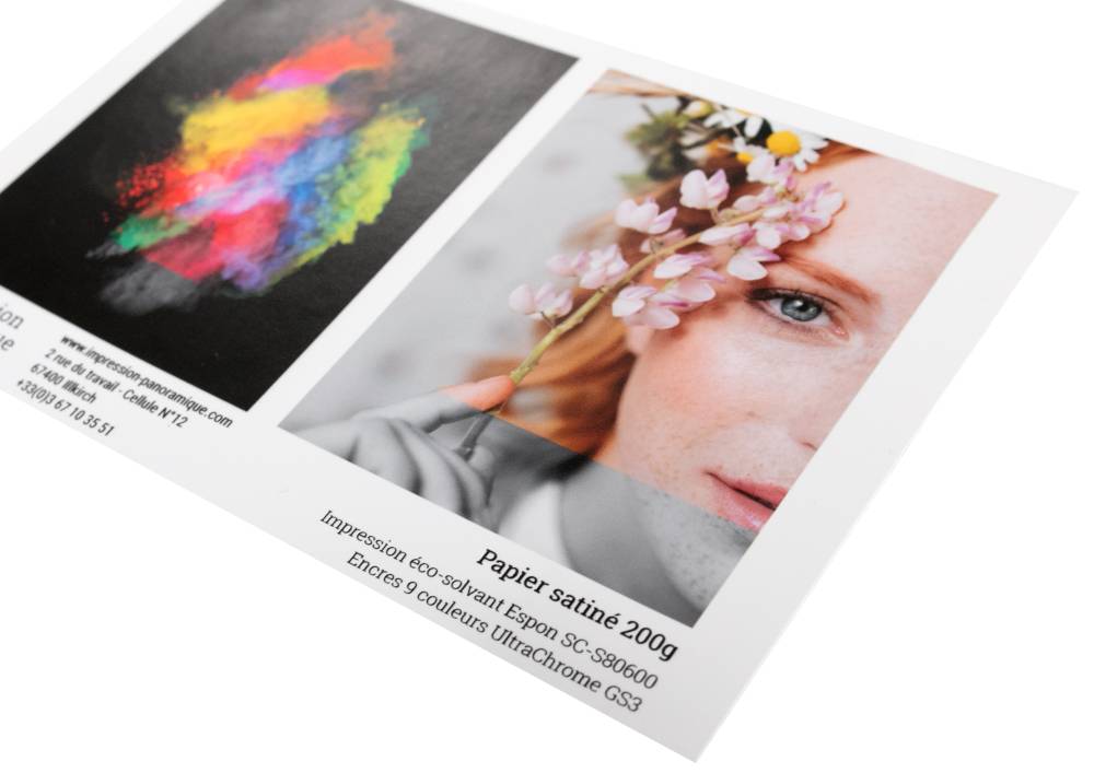 Papier satiné 200g