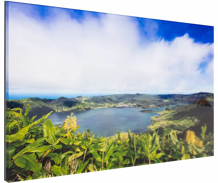 Plexi-collage Véritable tirage Fine Art collé entre une plaque de Plexiglas® et de Dibond®